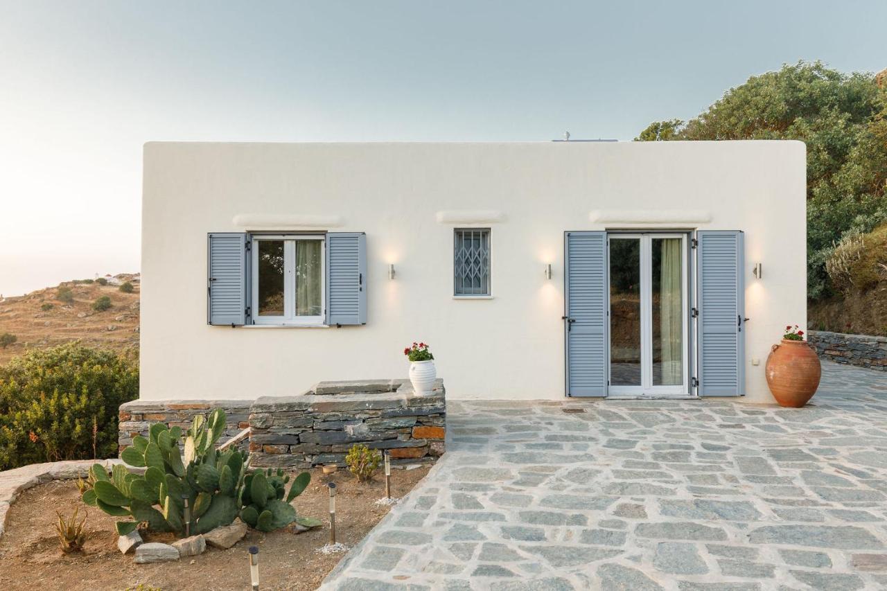 Cycladic Villa With Sea View! Ioulis Exterior photo