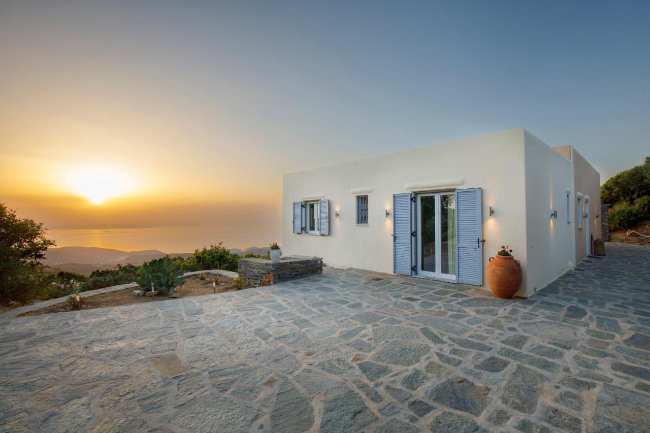 Cycladic Villa With Sea View! Ioulis Exterior photo