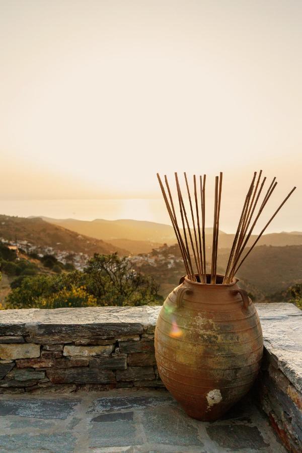 Cycladic Villa With Sea View! Ioulis Exterior photo