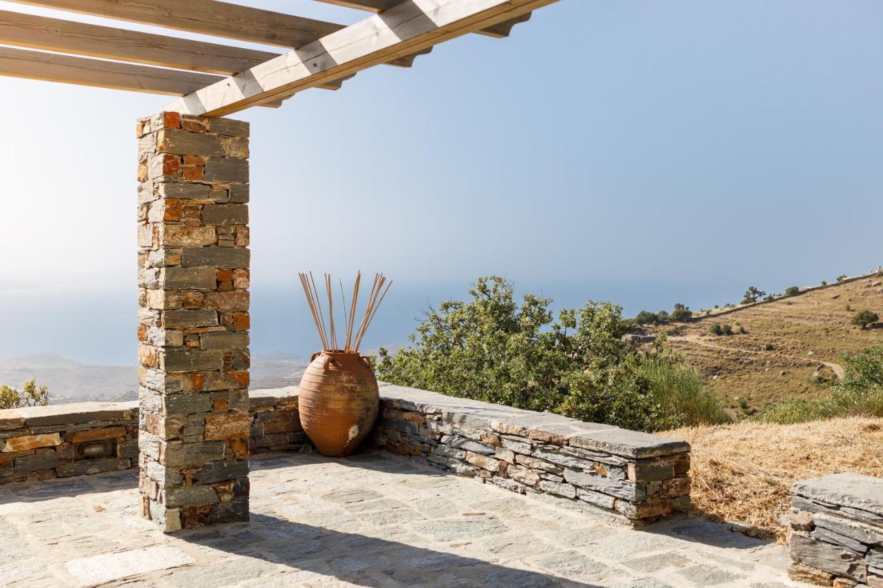 Cycladic Villa With Sea View! Ioulis Exterior photo