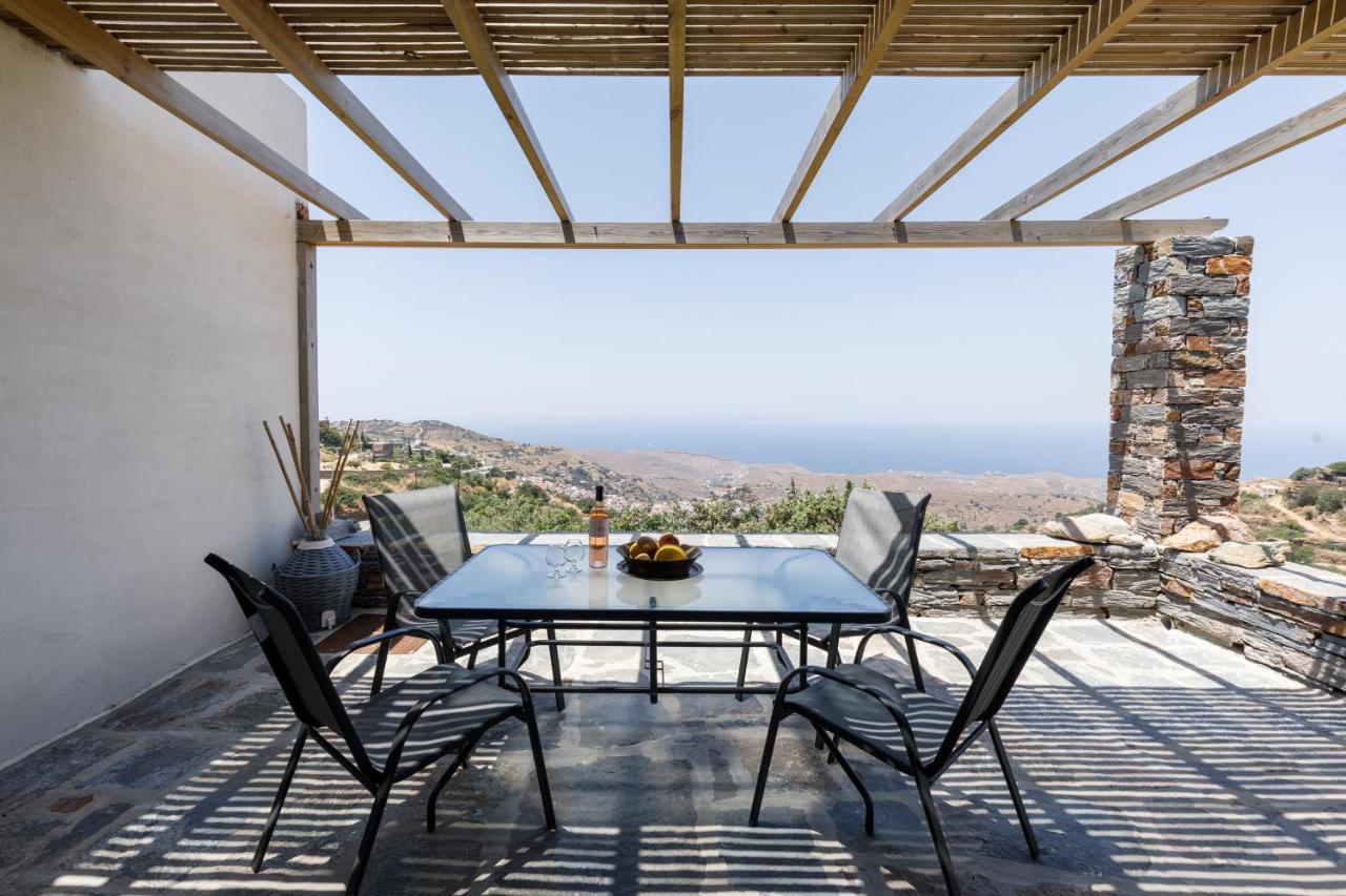 Cycladic Villa With Sea View! Ioulis Exterior photo