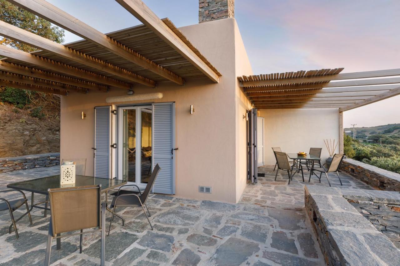 Cycladic Villa With Sea View! Ioulis Exterior photo